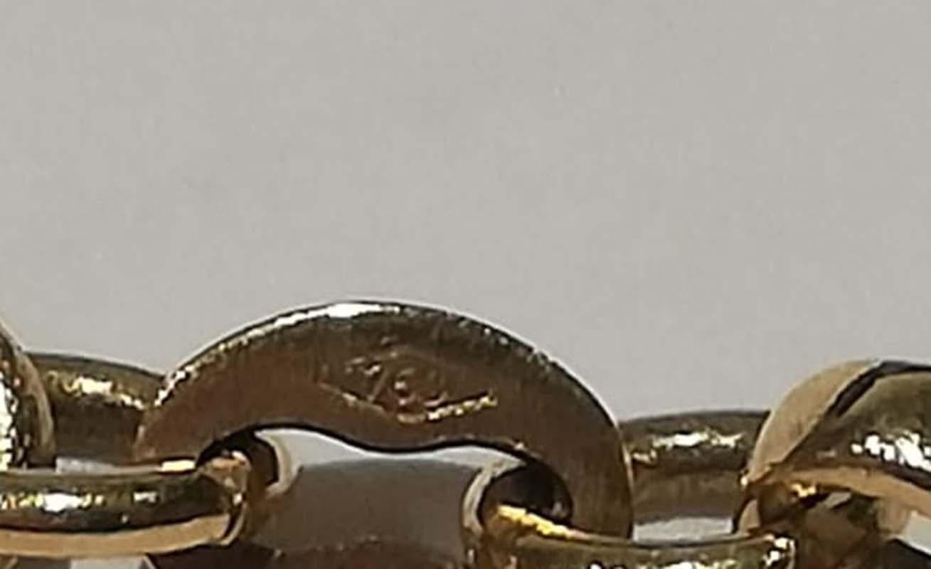 Pierres améthystes, 18 carats  Bracelet en or jaune en vente 1