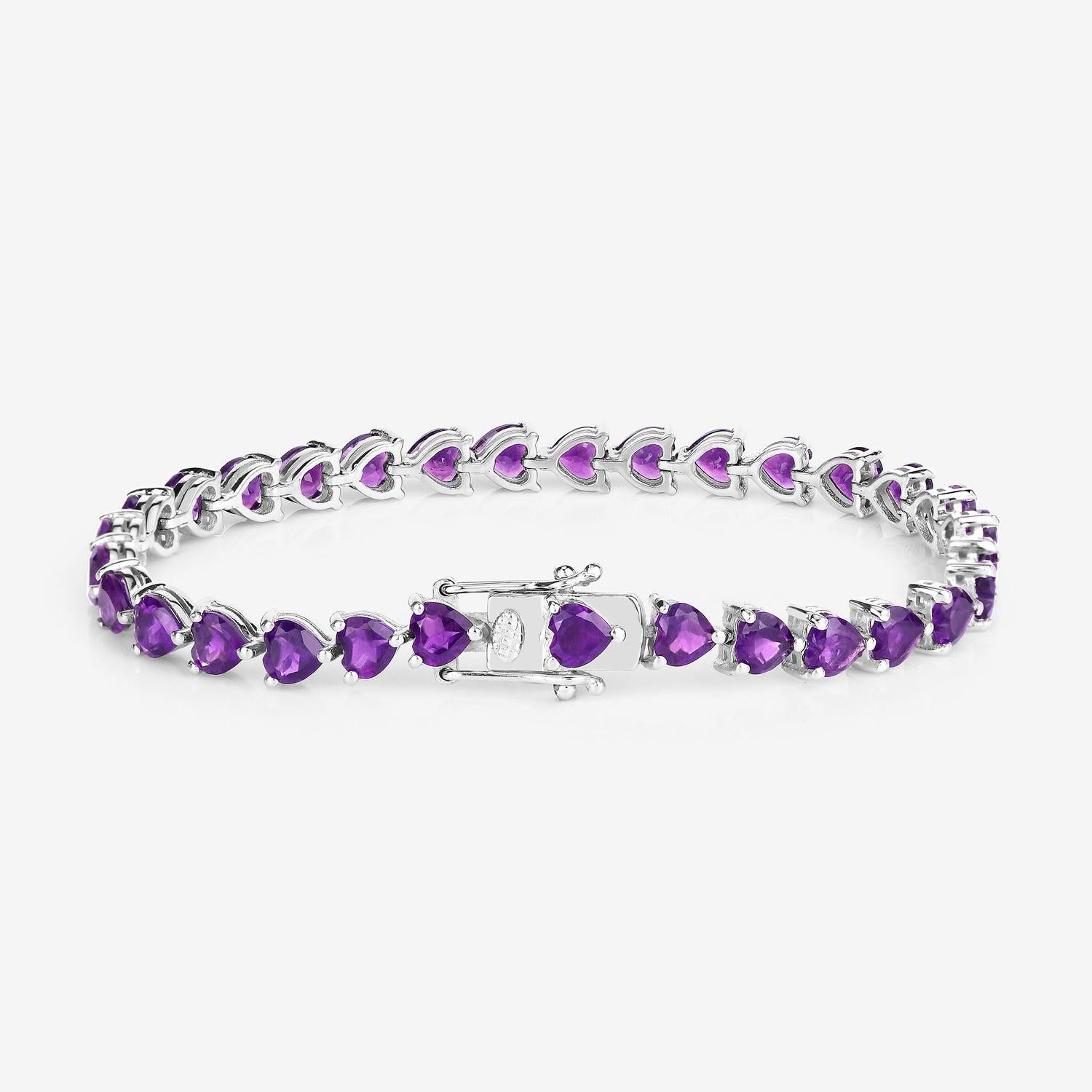 Bracelet tennis en argent sterling 13.3 carats Excellent état - En vente à Aliso Viejo, CA