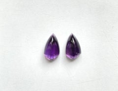 Amethyst Top Quality Fancy Shield Smooth Loose Gemstone For Jewelry