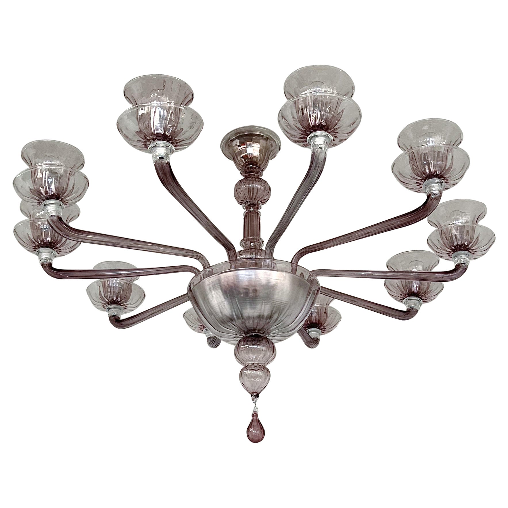 What are fancy chandeliers made of?