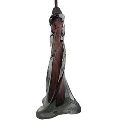 Amethyst Venetian Glass Table Lamp