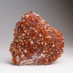 Amatista con inclusiones de hematites