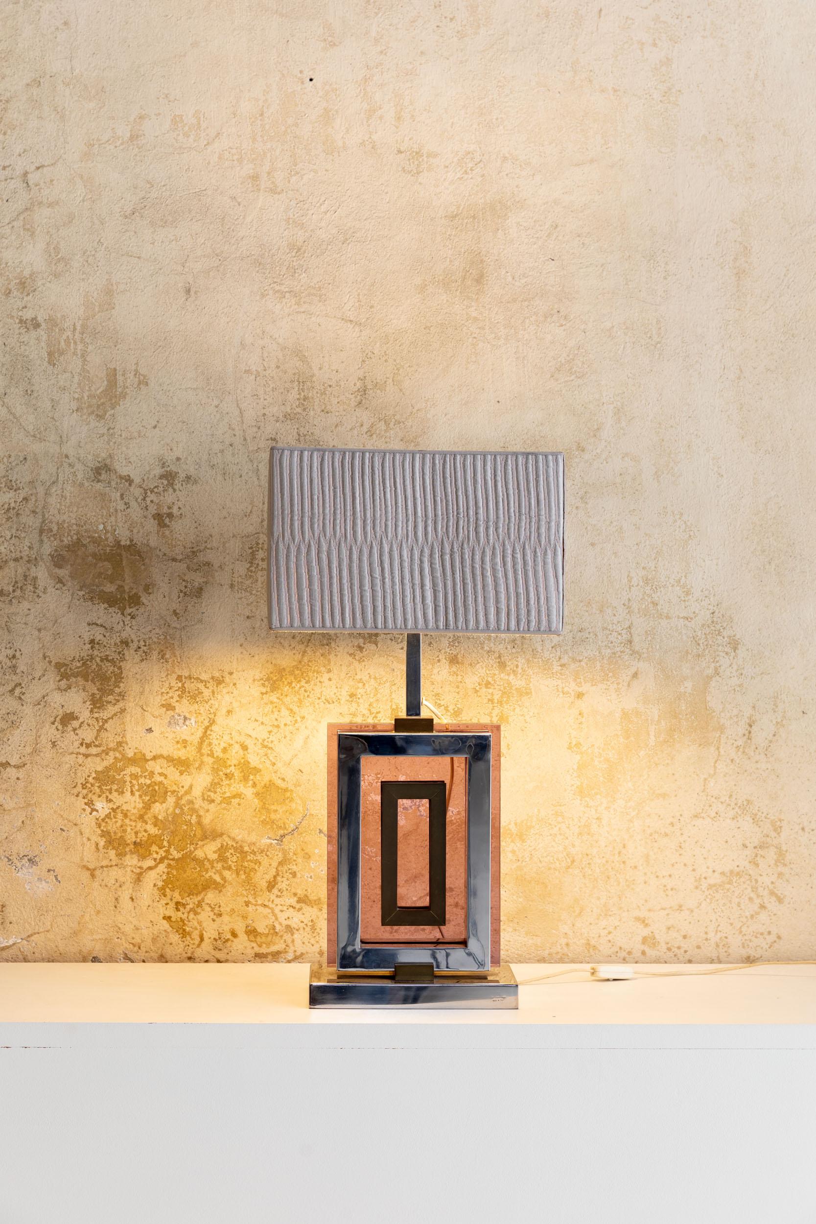 Mid-Century Modern Lampe de table Ametista de Romeo Rega en vente