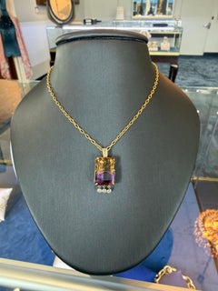 Ametrine Necklace "Aurora II" by Willow Diamonds