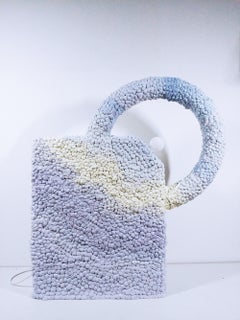 Ametrine Sculpted Lamp by Johan Destrumelle