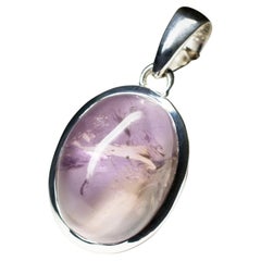 Ametrine Silver Pendant Natural Quartz Gift birthday for daughter