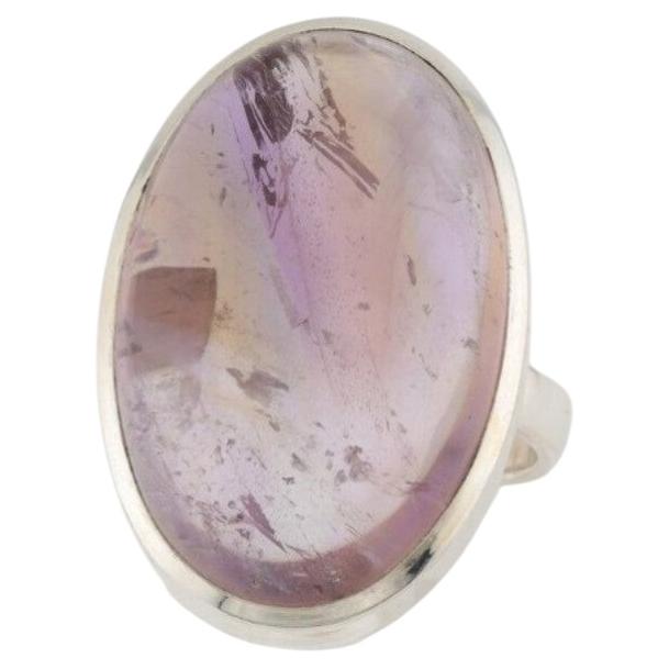 Anello in argento con ametrina misura 8