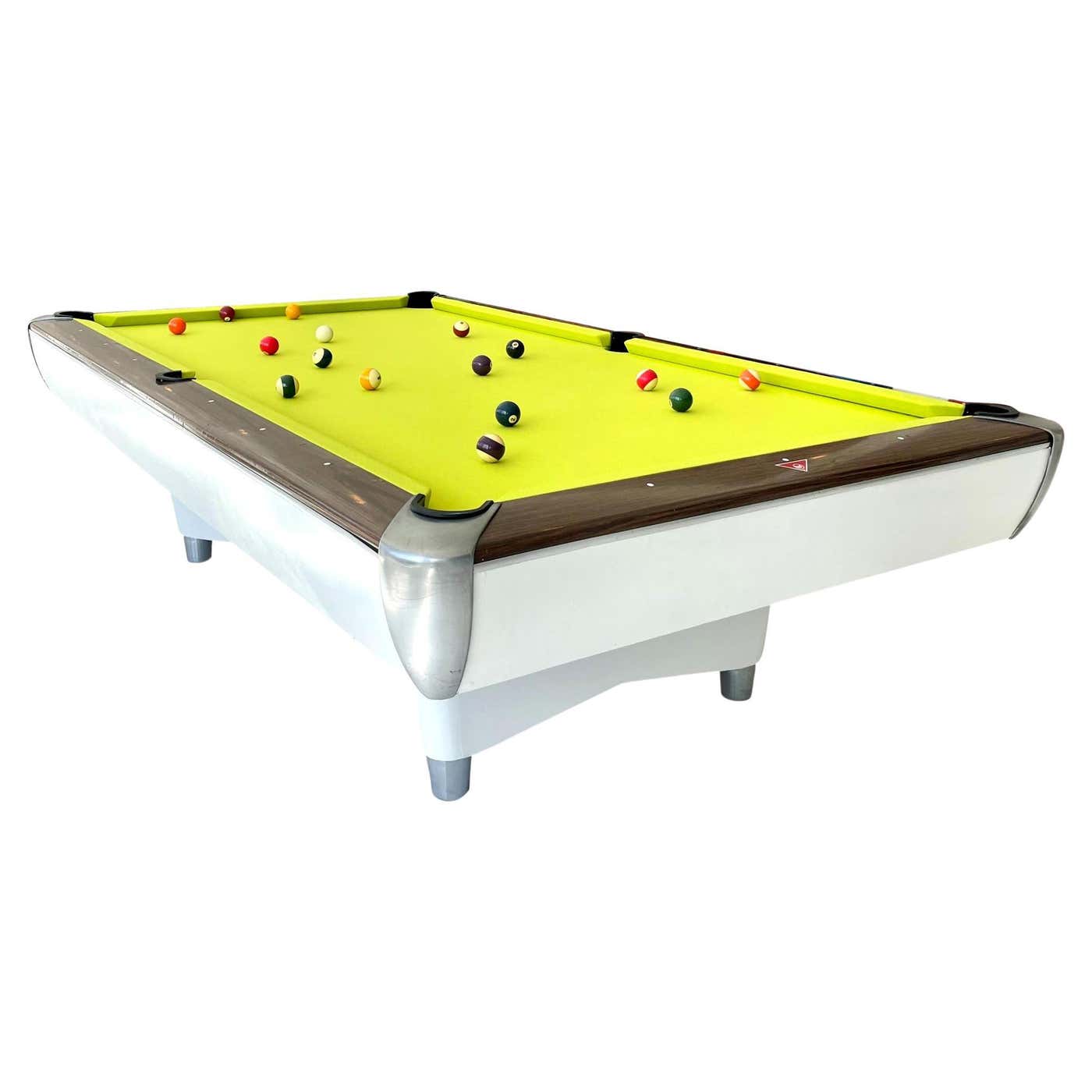 AMF 1970s Slime Green Championship Pool Table at 1stDibs | vintage amf ...