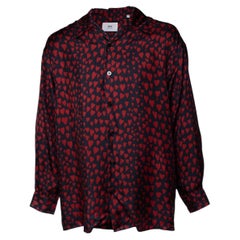 Ami, Red heart print shirt