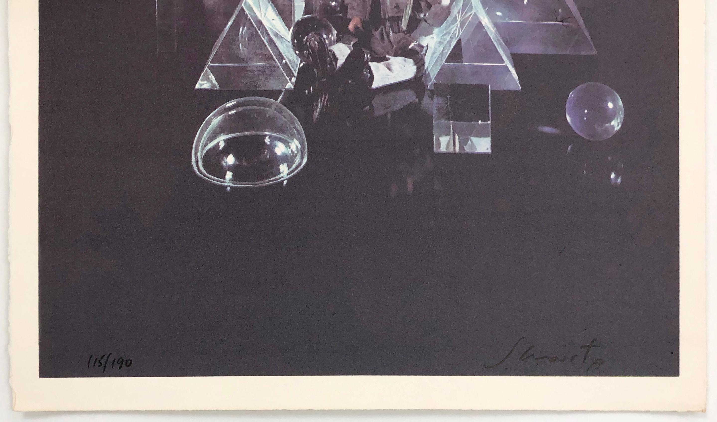 Untitled (from Ten Painters on War and Peace), hand signed lithograph - Print by Ami Shavit