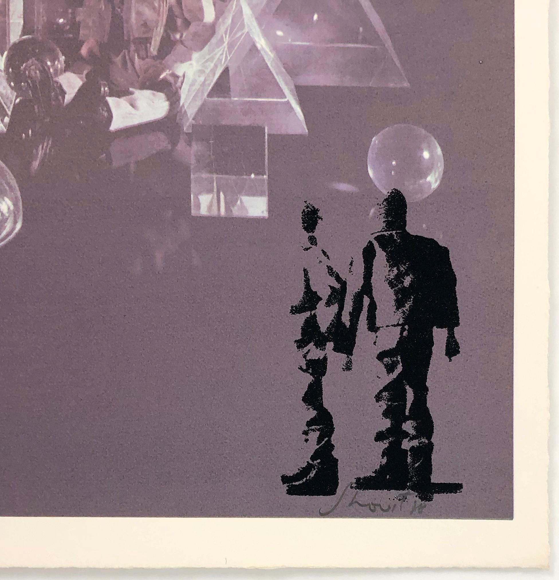 Untitled (from Ten Painters on War and Peace), hand signed lithograph - Contemporary Print by Ami Shavit