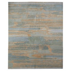 Amida Modern Hand-Knotted Wool & Silk Rug – 8' x 10'
