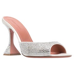 Amina Muaddi Caroline Crystal mules 95