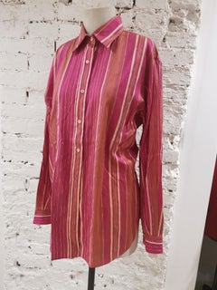 Camicia Amina Rubinacci fucsia