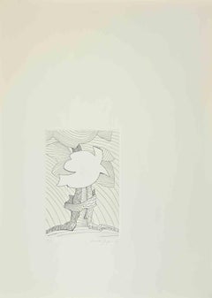 Abstract Composition - Etching by A. Fanfani - 1972