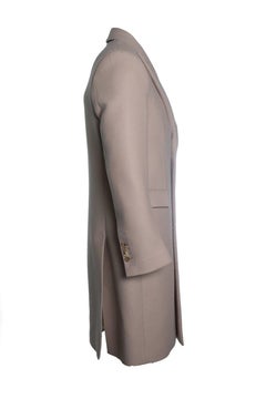 Amiri, beige wool coat