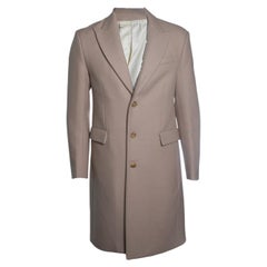 Amiri, beige wool coat