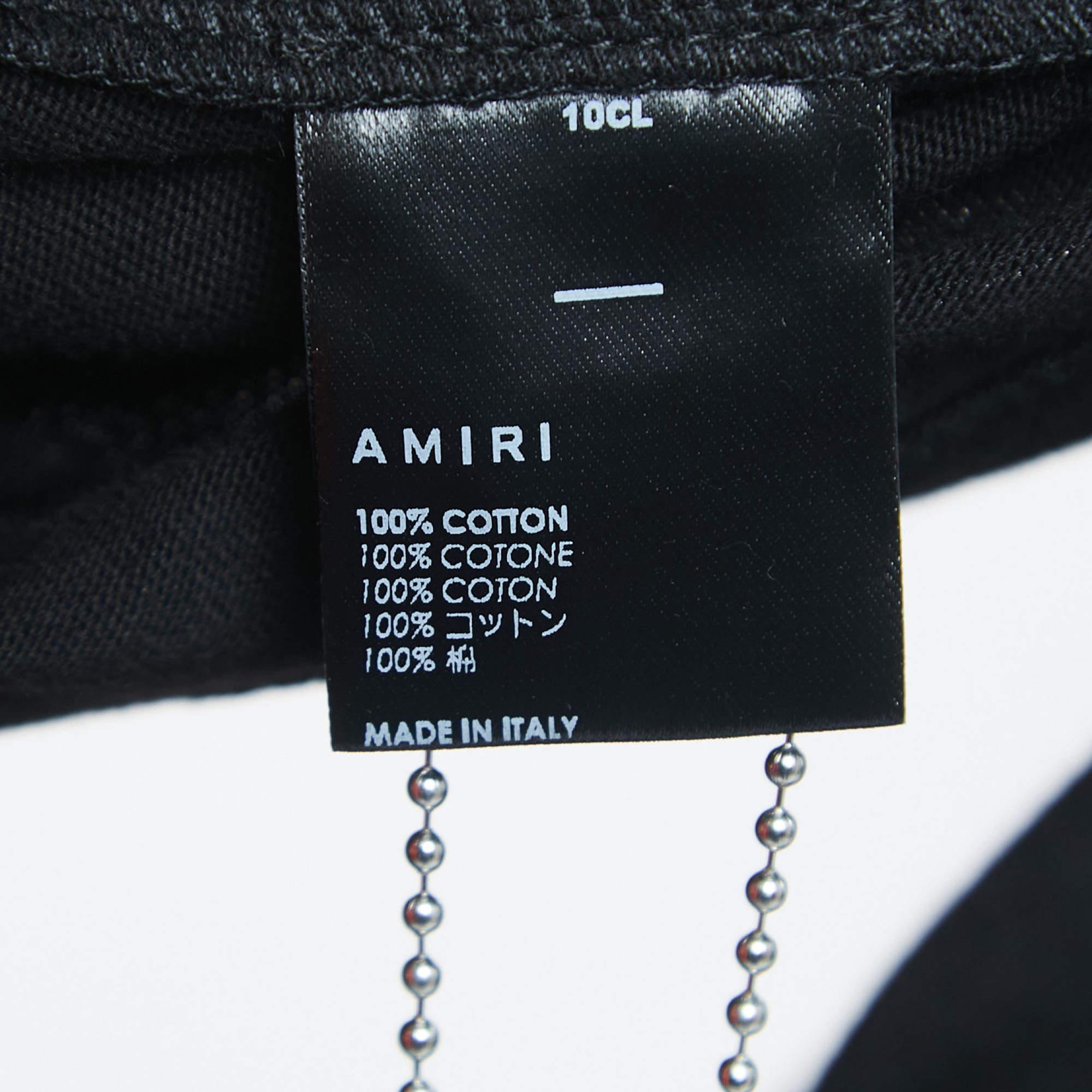 maglia amiri nera