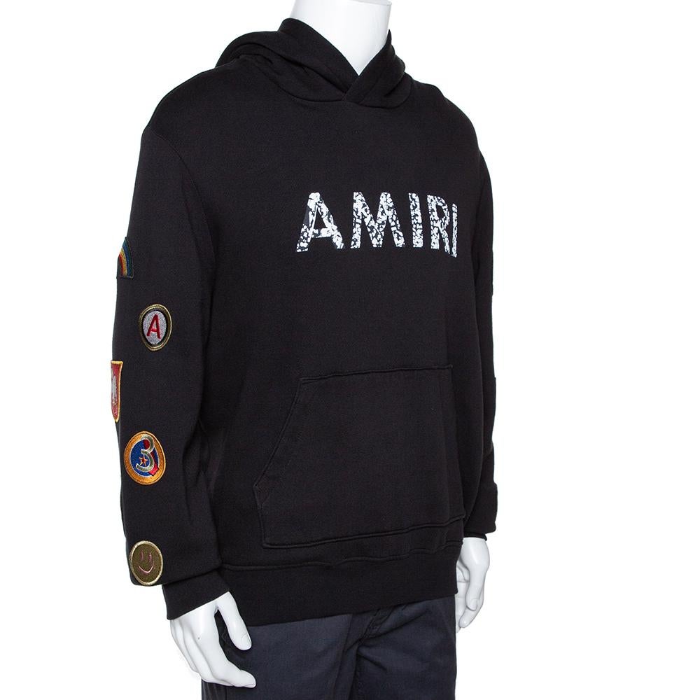 amiri black sweatshirt