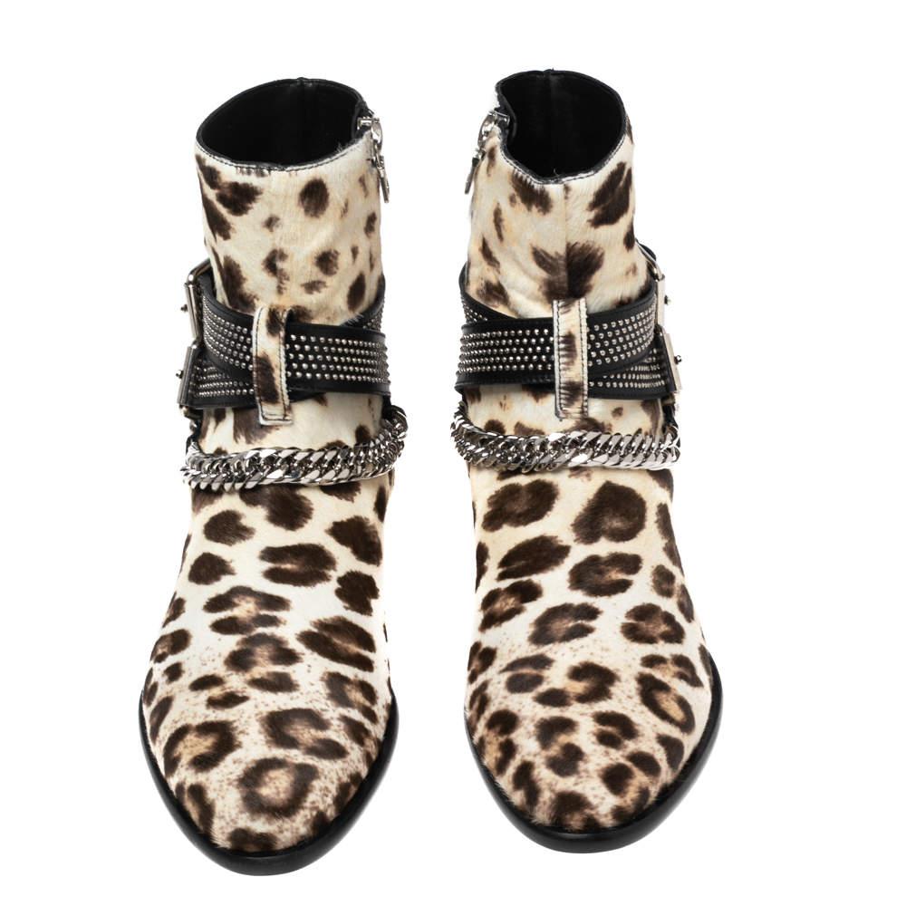 Amiri 2025 leopard boots
