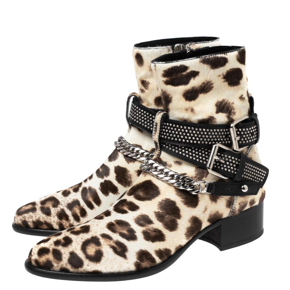 Amiri leopard boots online