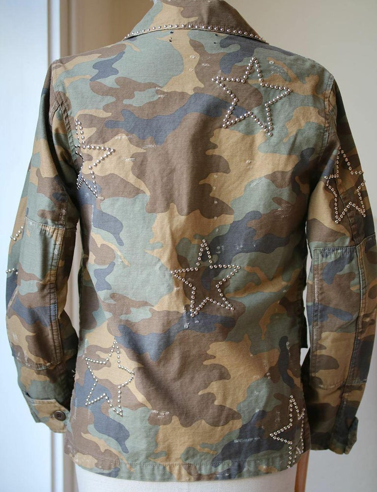amiri camo cargo pants