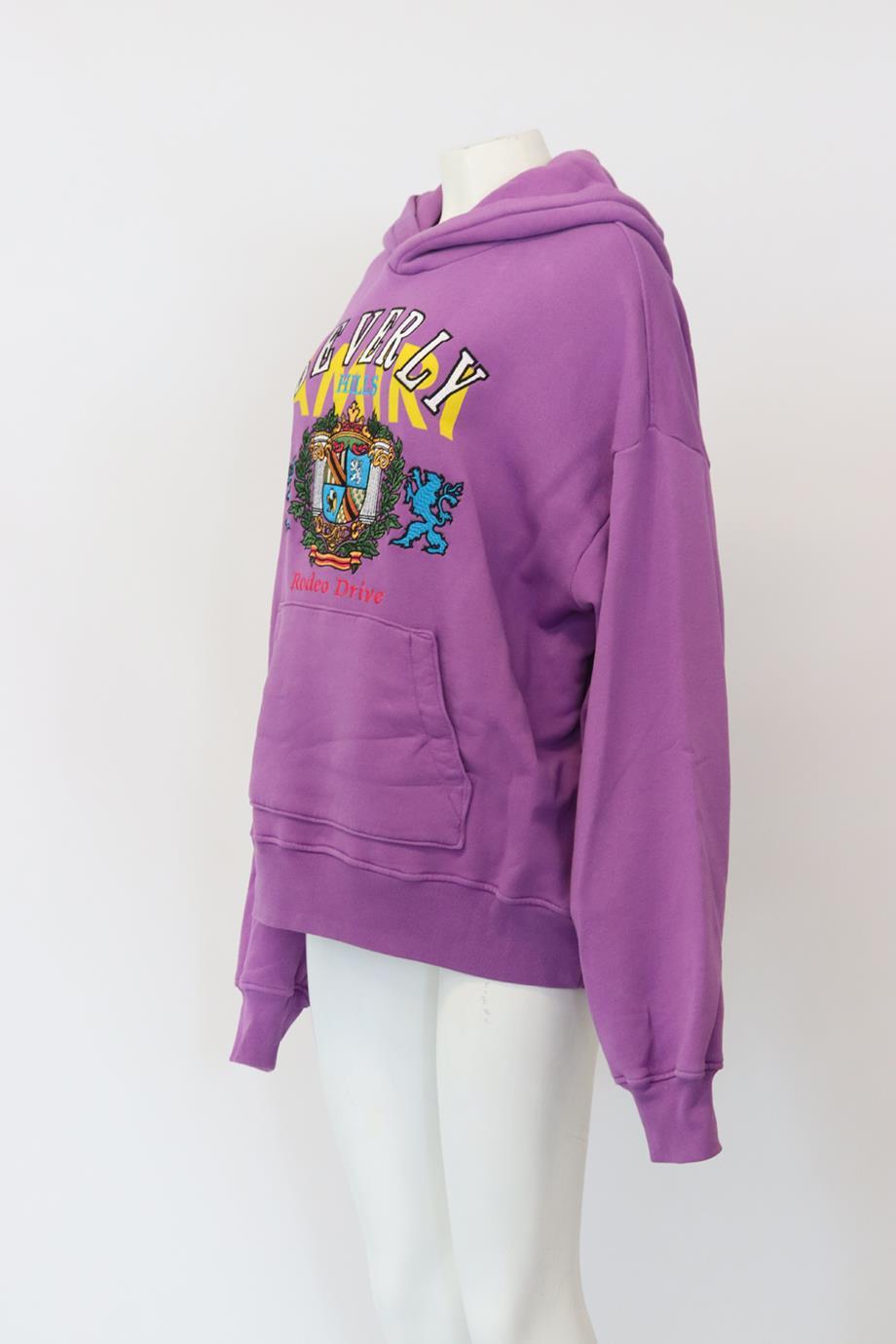 amiri embroidered hoodie