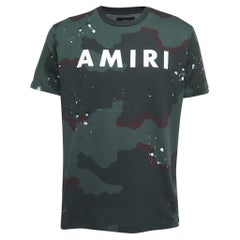 Amiri Greene & Greene Greene logo imprimé camouflage S