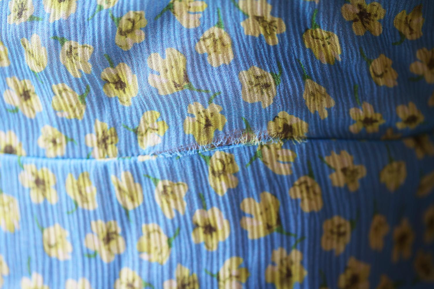 amiri floral layered dress