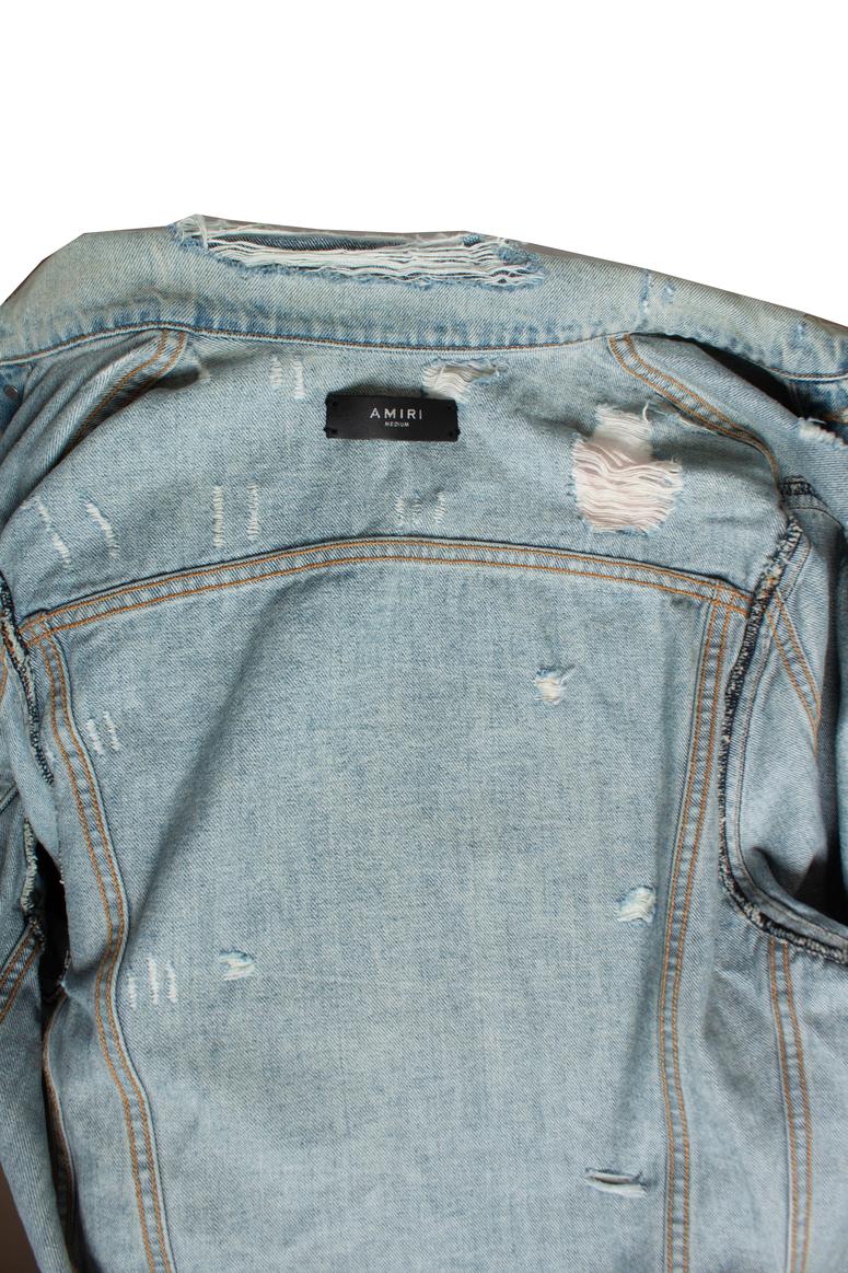 De los hombres Amiri, Metropolitan Hollywood denim jacket en venta