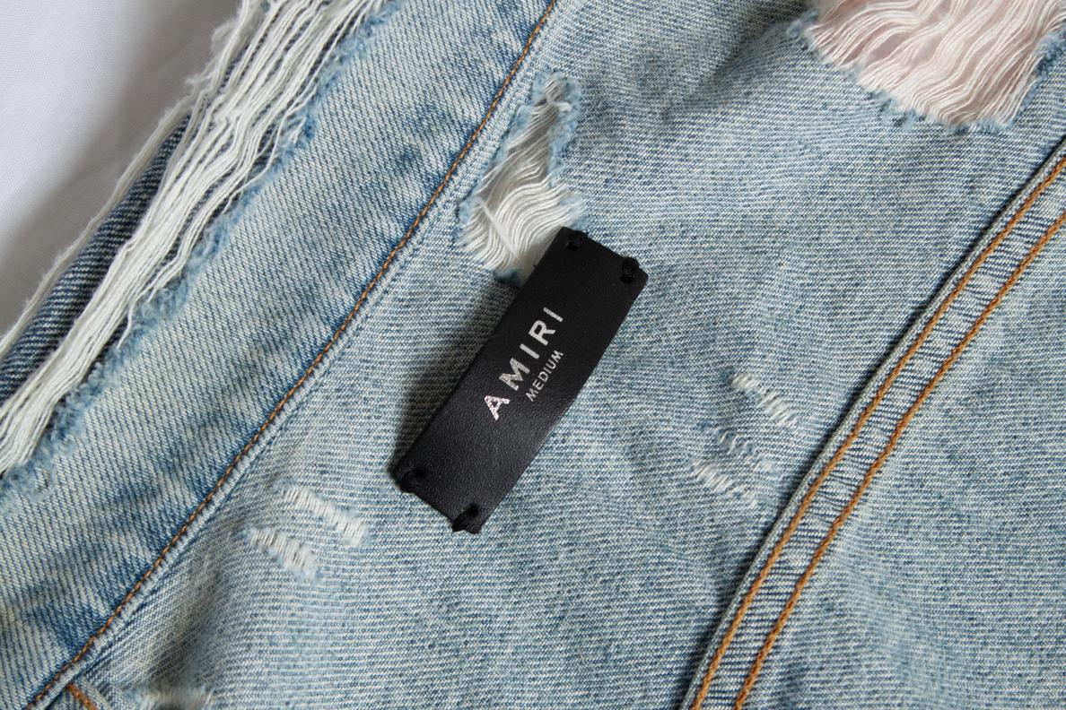 Amiri, Metropolitan Hollywood denim jacket en venta 3