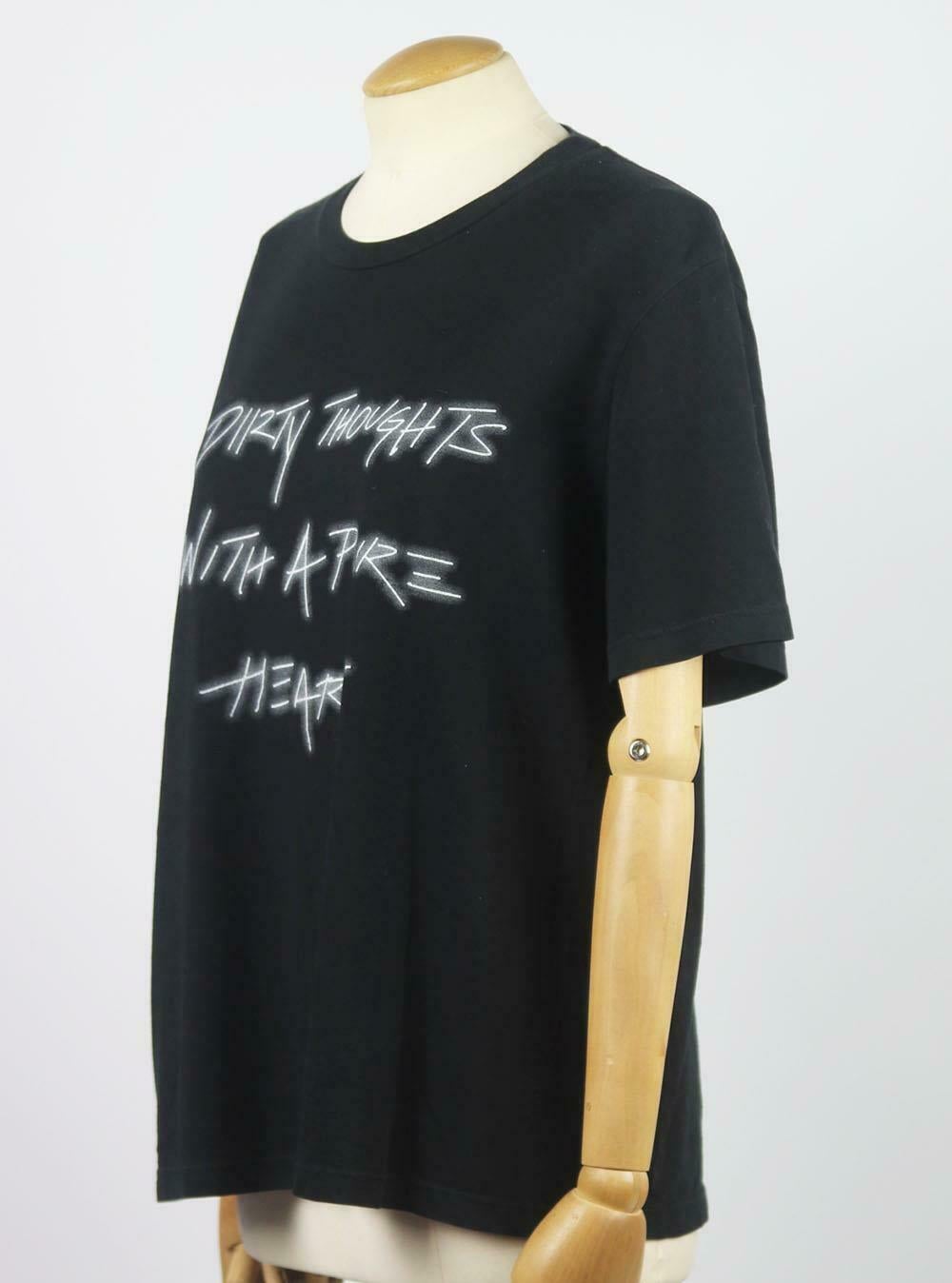 Black Amiri Printed Cotton Jersey T-Shirt 