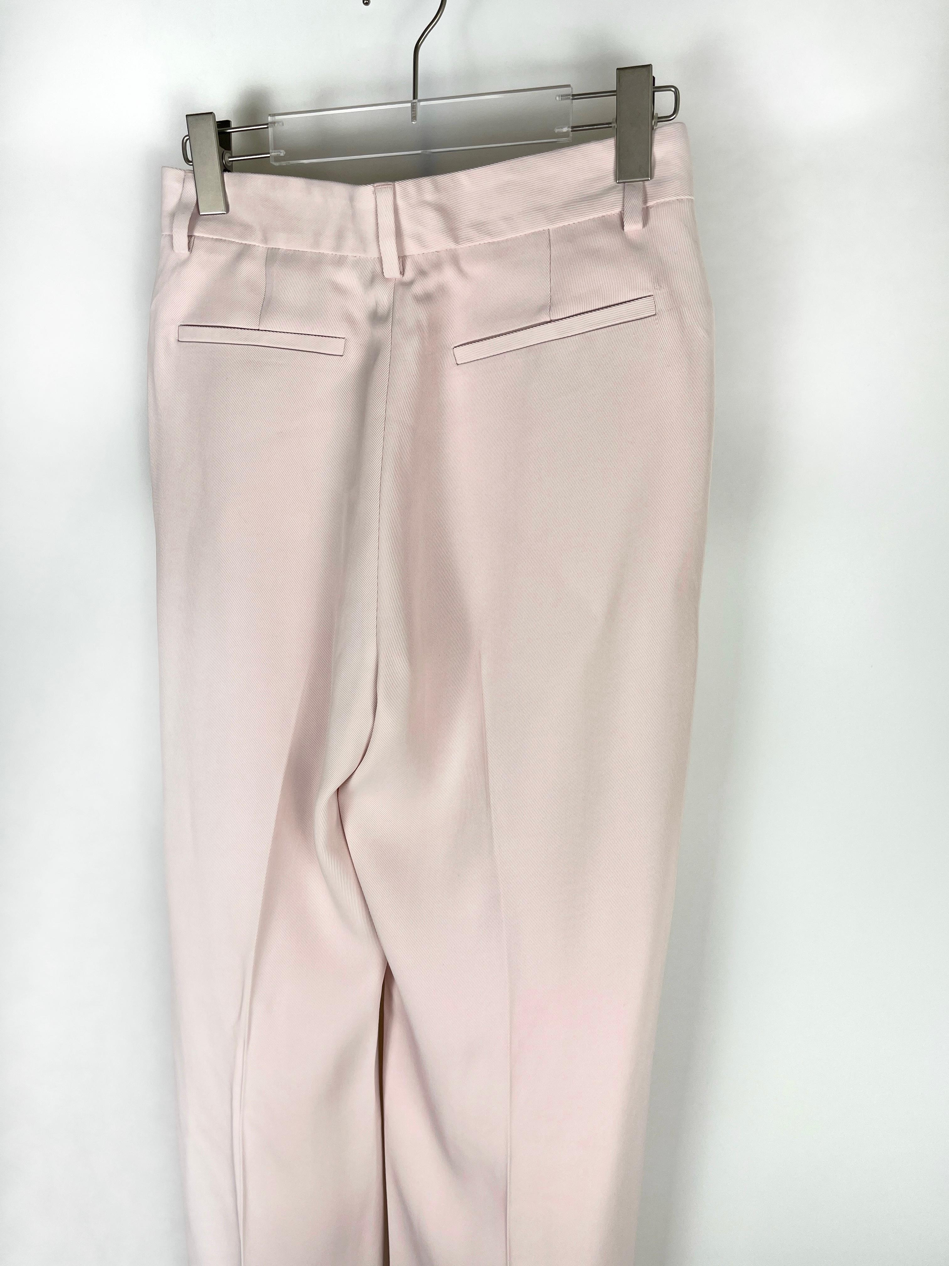 Amiri S/S2023 Double Pleated Trouses in Pink For Sale 5