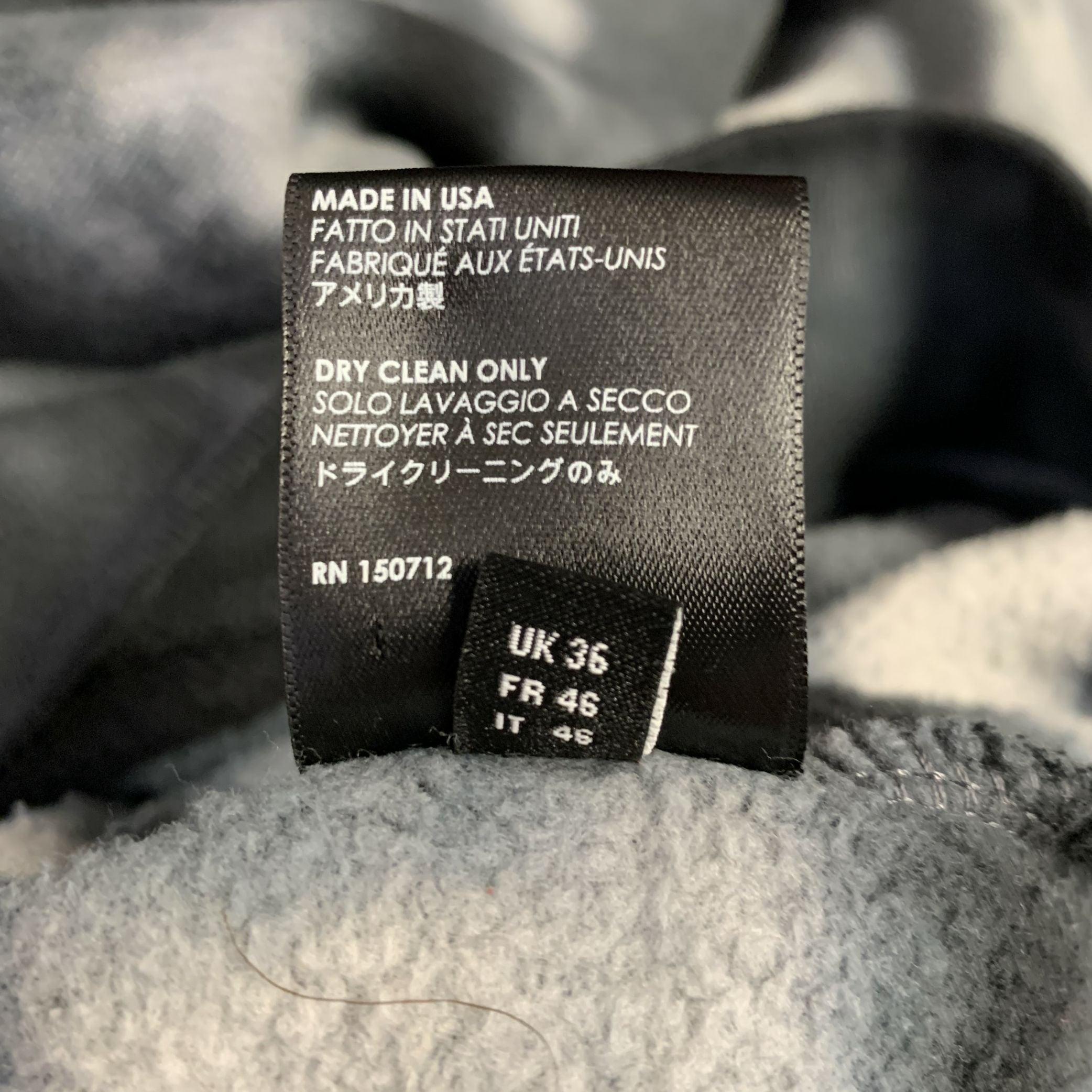 Amiri Taglia S Grigio Nero Tie Dye Glitter Applique Cotone Felpa Girocollo in vendita 6