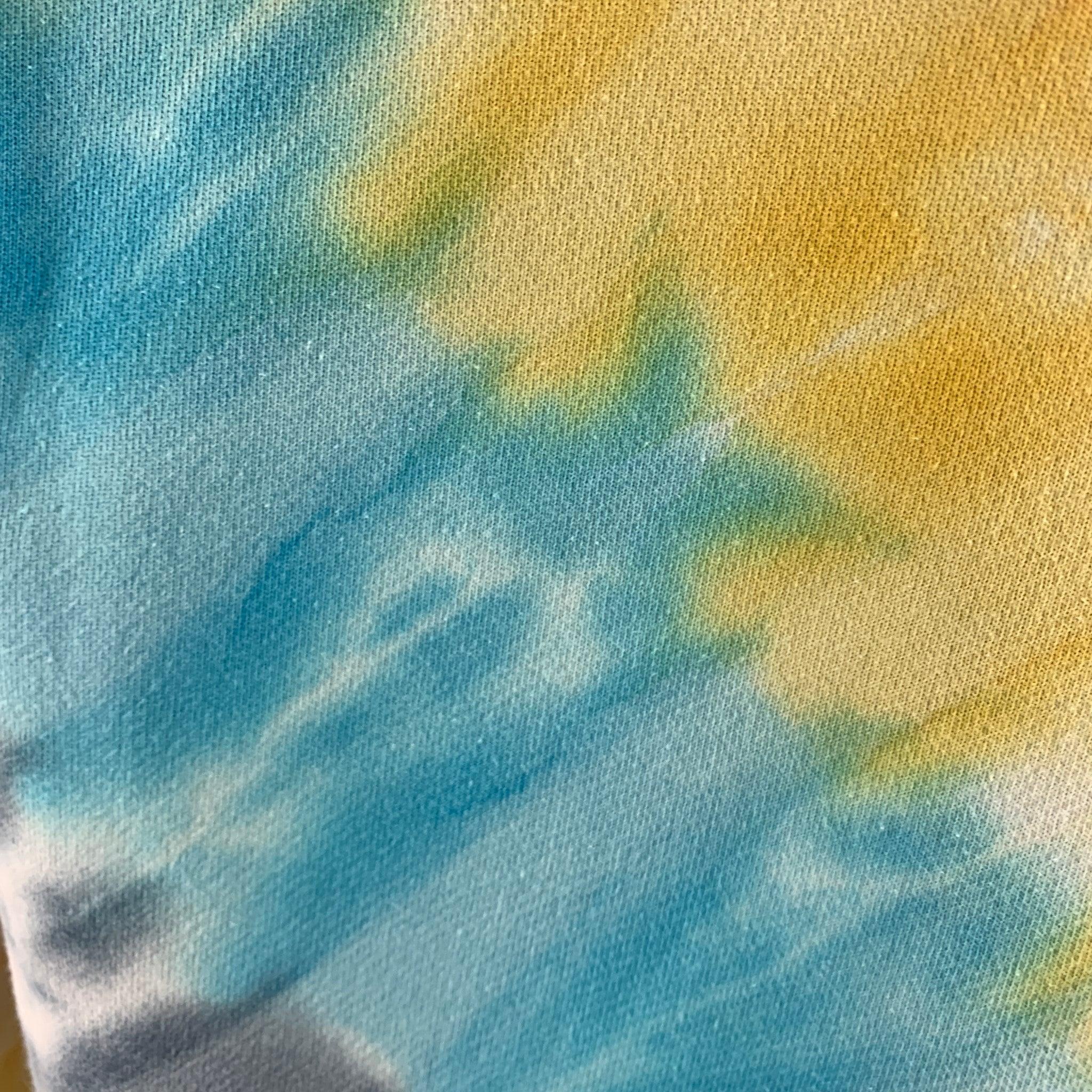 Amiri Taille S Sweat à capuche en coton Tie Dye multicolore en vente 2