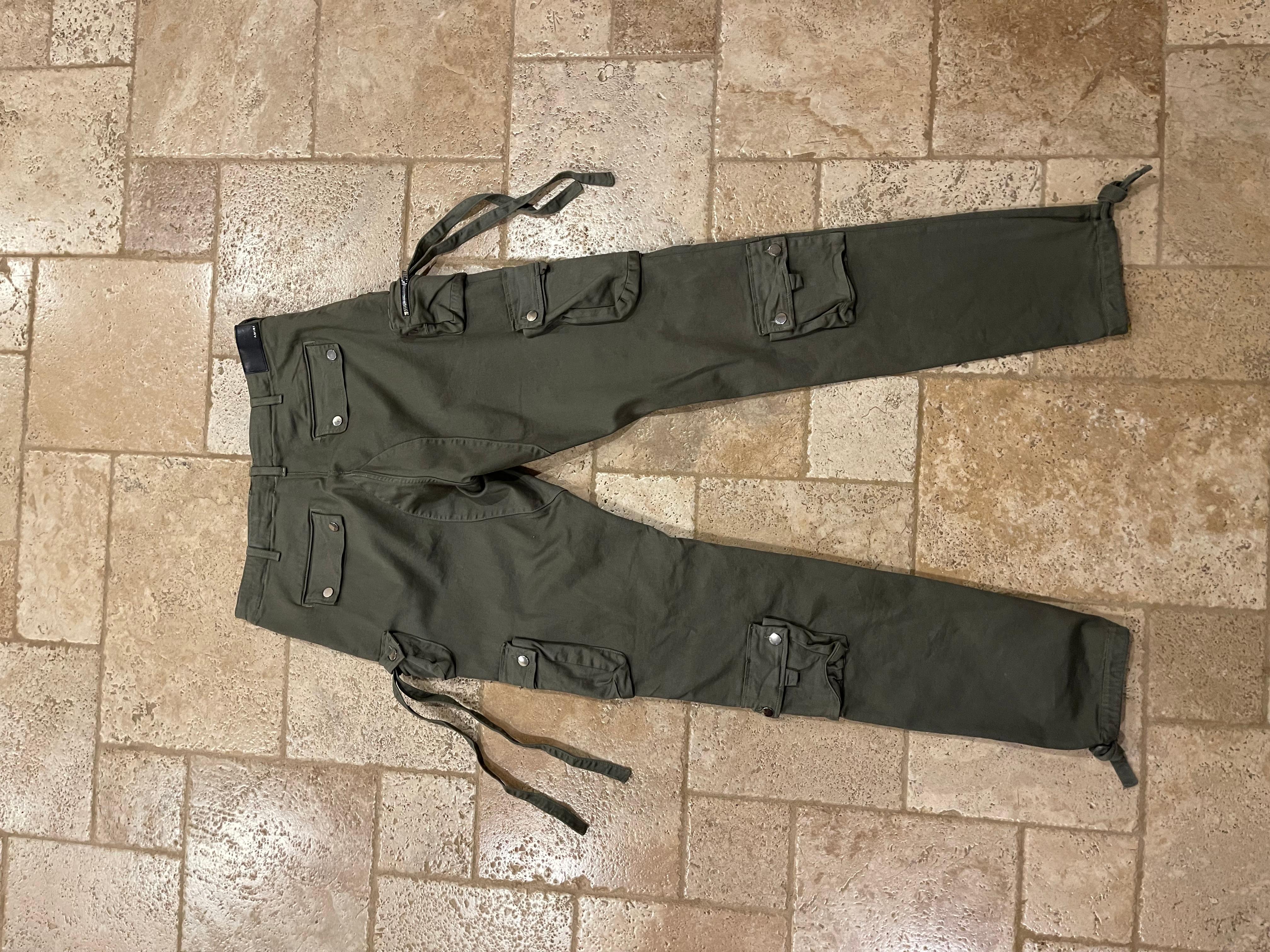 Amiri Tactical Olive Green Cargo Pants at 1stDibs amiri cargo pants