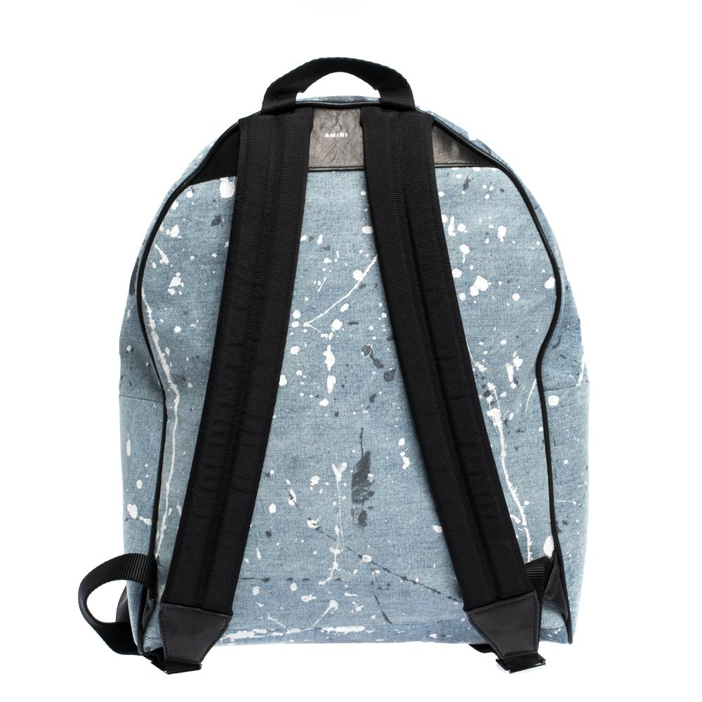 paint splatter backpack