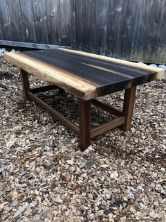 Amish Artisan Made Poplar Live Edge Coffee Table