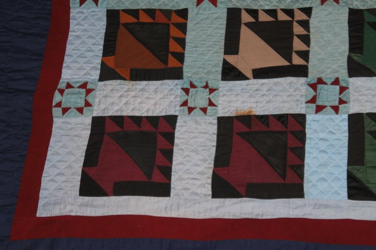 Amish Baskets Quilt from Ohio For Sale at 1stDibs