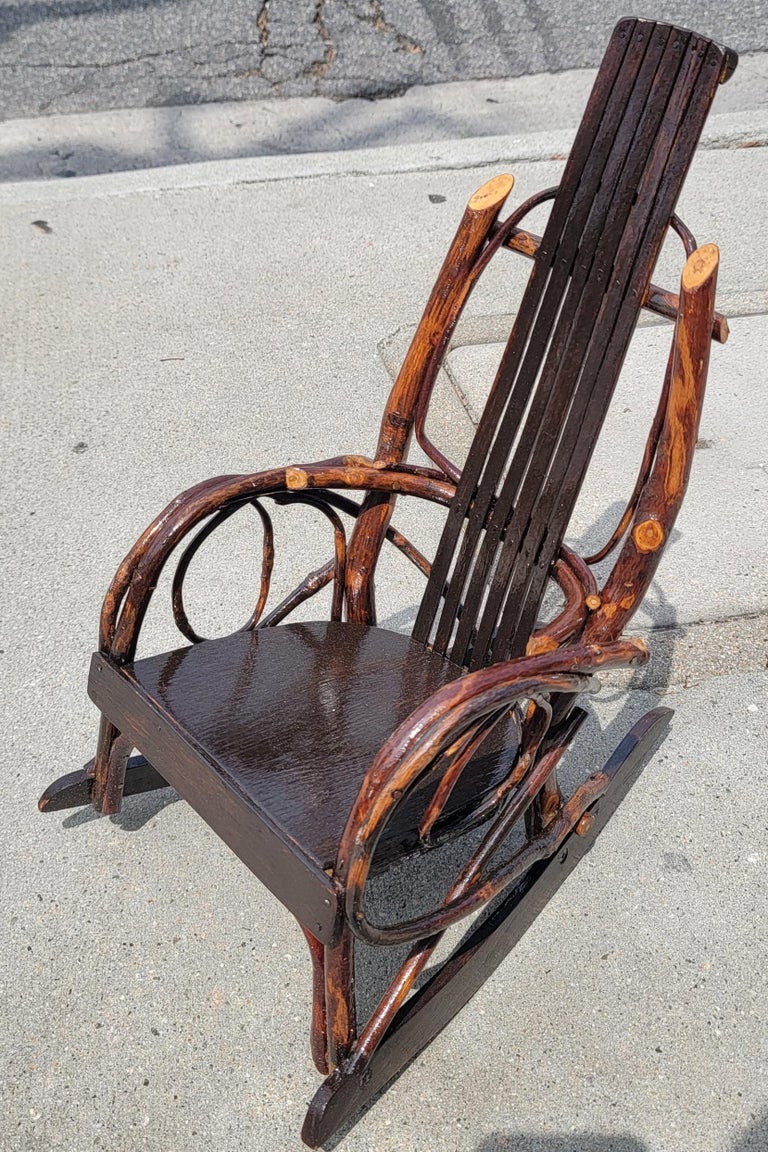 FAUTEUIL A BASCULE POUR ENFANTS - TEDDY ECRU NATUREL. - Histoire de tribu