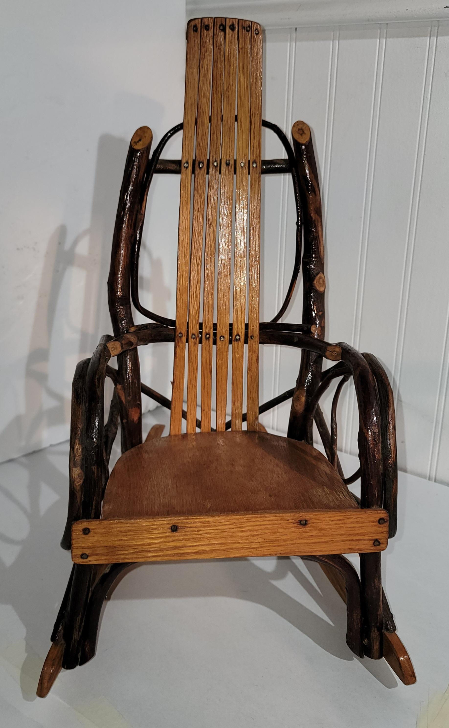 Wood Amish Children's Rocking Chairs From Lancaster, Pa.-3