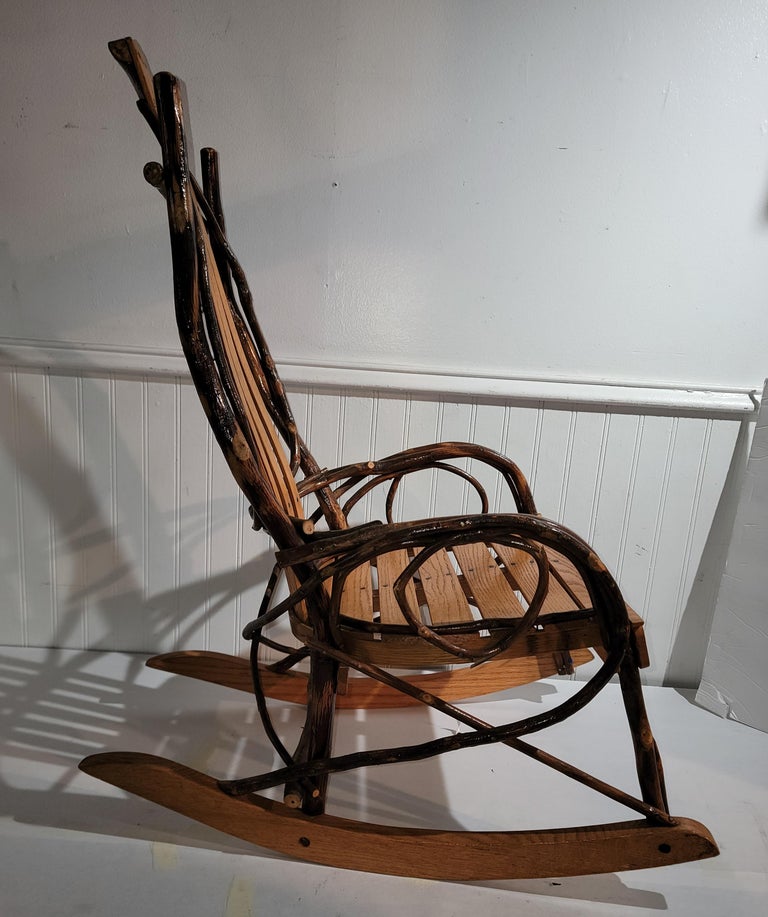 Amish Children's Rocking Chairs From Lancaster, Pa.-3 In Good Condition For Sale In Los Angeles, CA