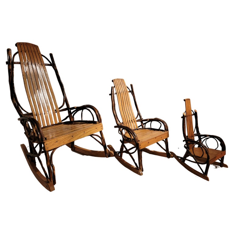 Amish Children's Rocking Chairs From Lancaster, Pa.-3 For Sale