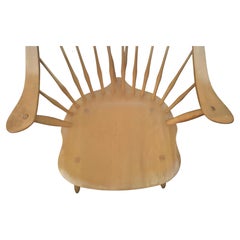 Amish Windsor-Sessel aus Ahornholz mit Armlehne und Spindel, ca. 1970er Jahre