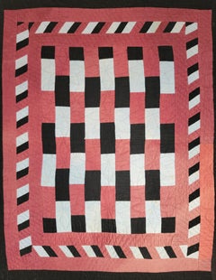 Amish Holmes Co. Ohio Crib Quilt-Mounted