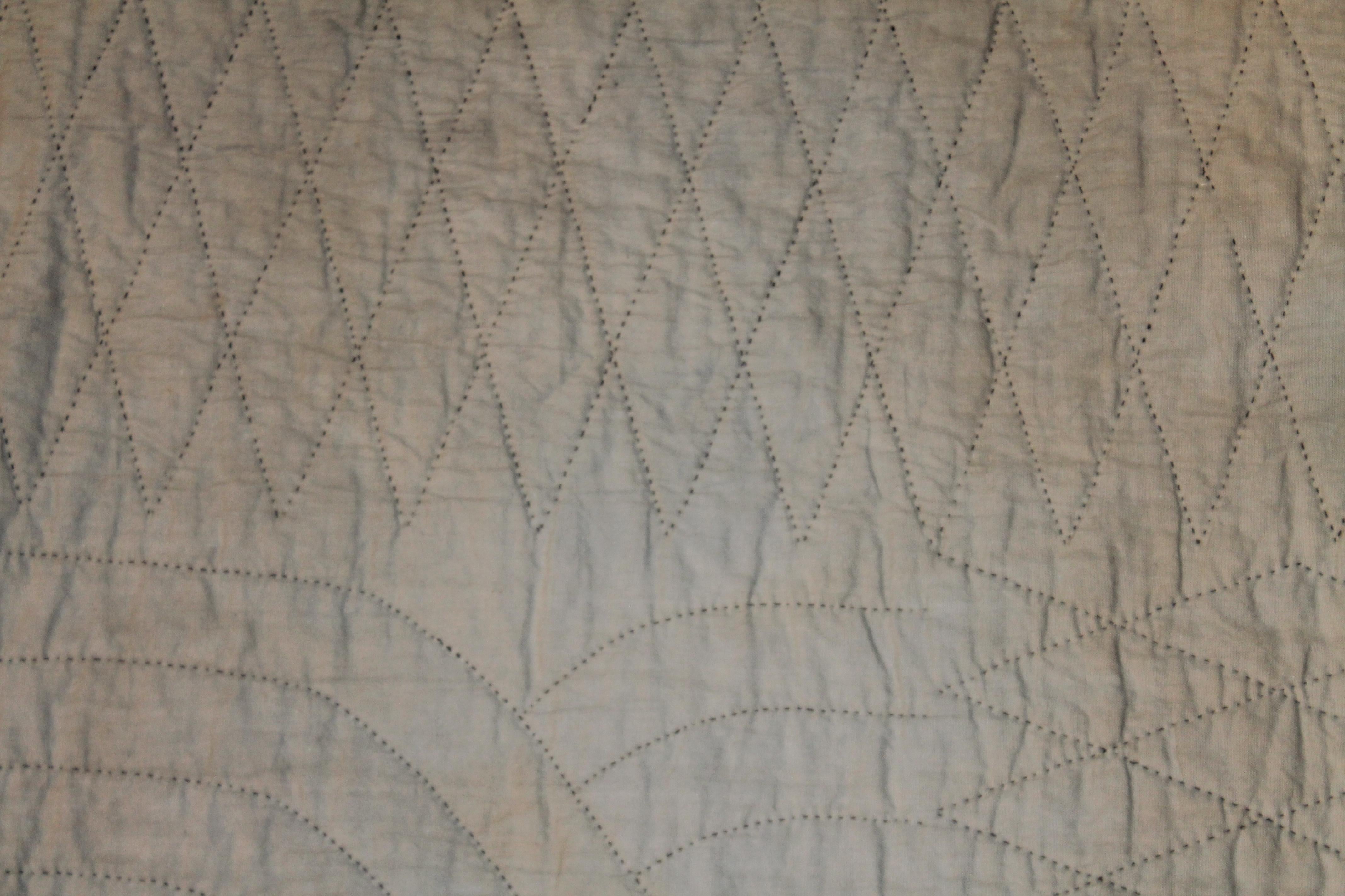 Amish Lancaster Co. Early Floating Bars Quilt 1