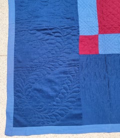 Amish  Lancaster Co. , Pa. Bars Quilt