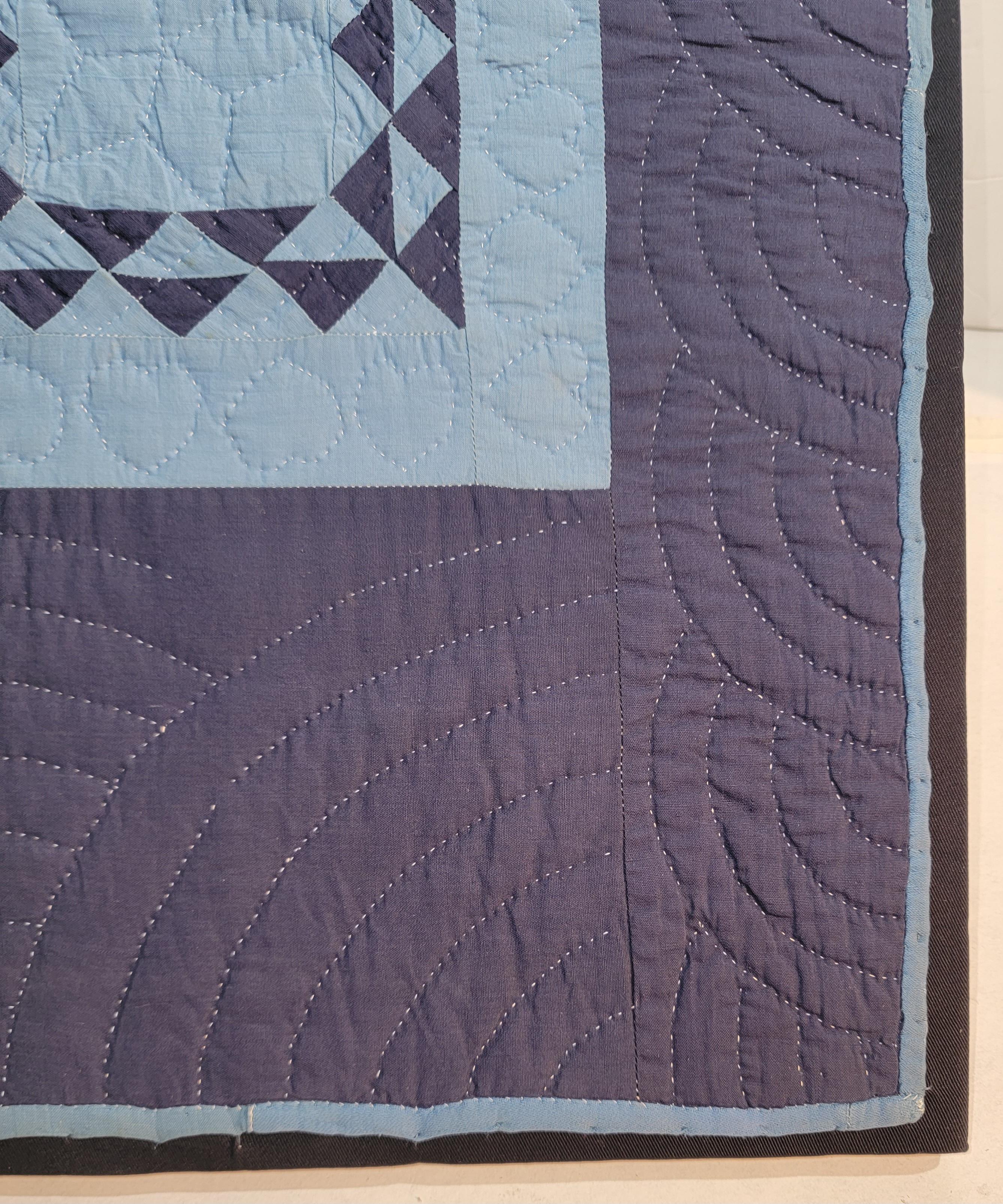 amish ocean waves quilt pattern