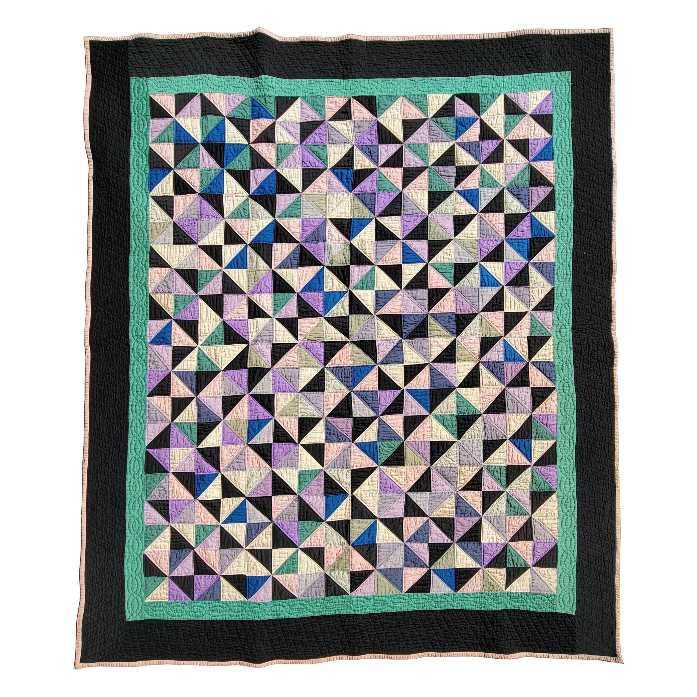 Amish Ohio Broken Dishes Quilt