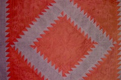 Amish Saw Tooth Diamond in the Square